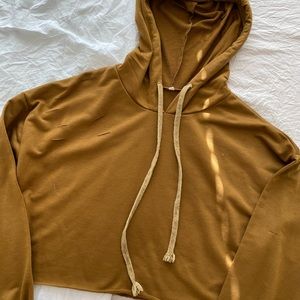 Women’s Crop Top Hoodie.